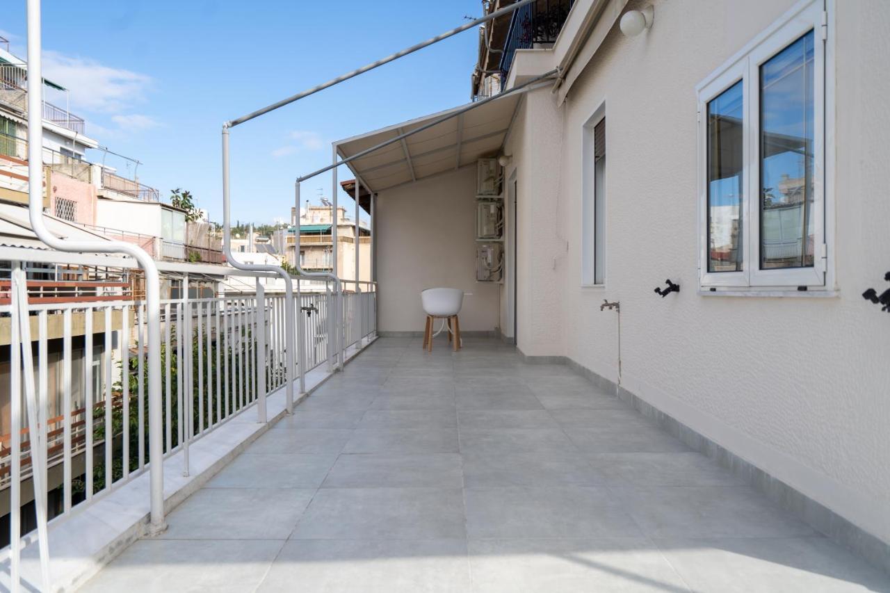 Athens Experience In Exarchia, Big Terrace Apartment ภายนอก รูปภาพ