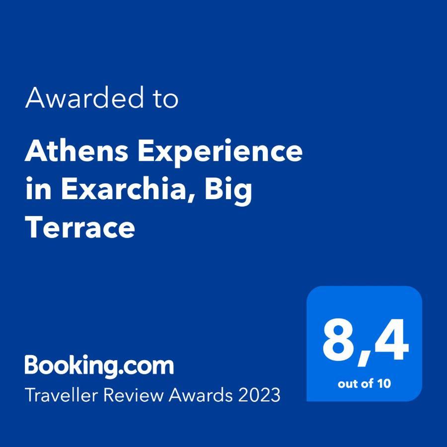 Athens Experience In Exarchia, Big Terrace Apartment ภายนอก รูปภาพ
